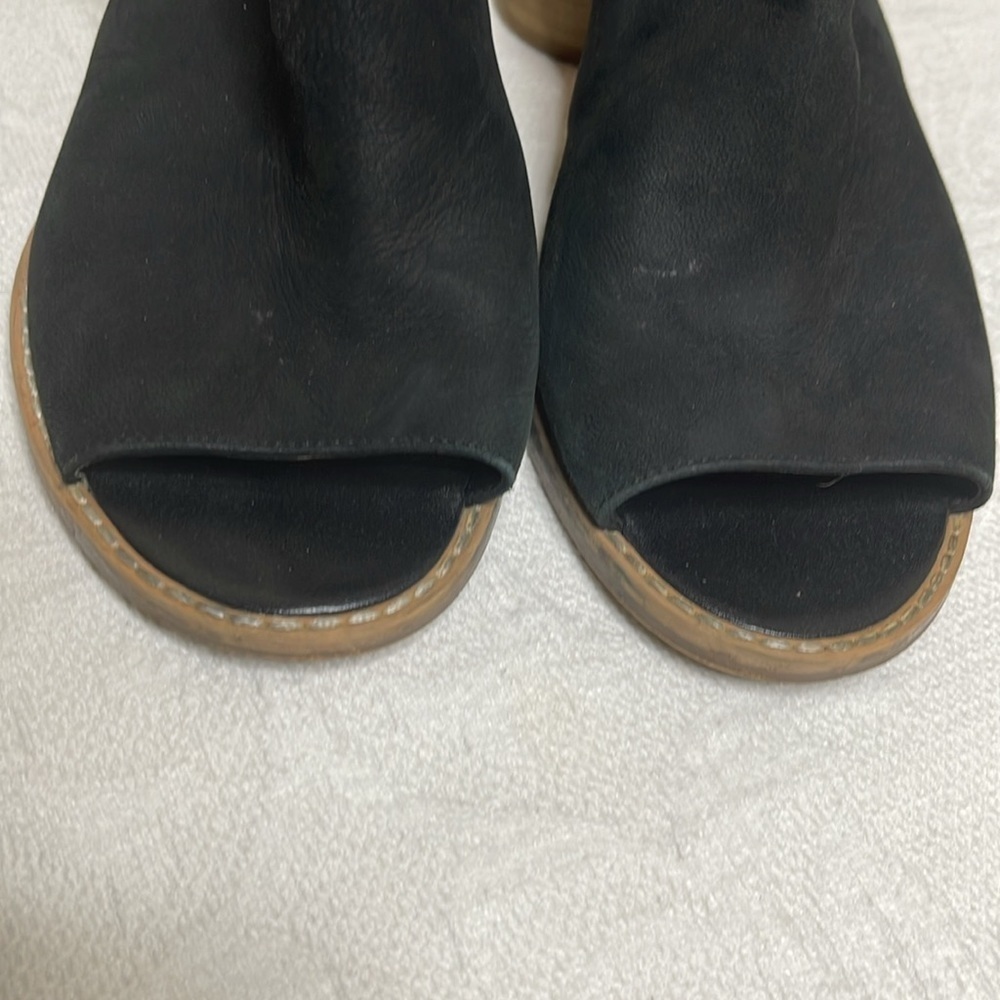 Clarks Sumerset Glacier Charm Open Toe Black Boot… - image 7